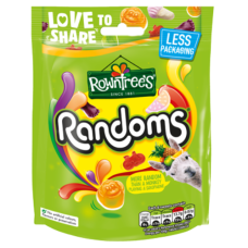 ROWNTREE - RANDOMS POUCH BAG - KẸO DẺO VỊ THẬP CẨM